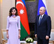 В Москве состоялась встреча Первого вице-президента Азербайджана Мехрибан Алиевой с Президентом России Владимиром Путиным (ФОТО) (версия 2)
