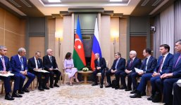 В Москве состоялась встреча Первого вице-президента Азербайджана Мехрибан Алиевой с Президентом России Владимиром Путиным (ФОТО) (версия 2)