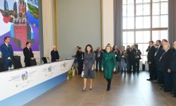 Первый вице-президент Мехрибан Алиева приняла участие в X азербайджано-российском межрегиональном форуме в Москве (ФОТО)
