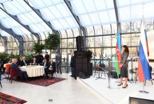 Первый вице-президент Мехрибан Алиева приняла участие в открытии реконструированного павильона "Азербайджан" на Выставке достижений народного хозяйства в Москве  (ФОТО)