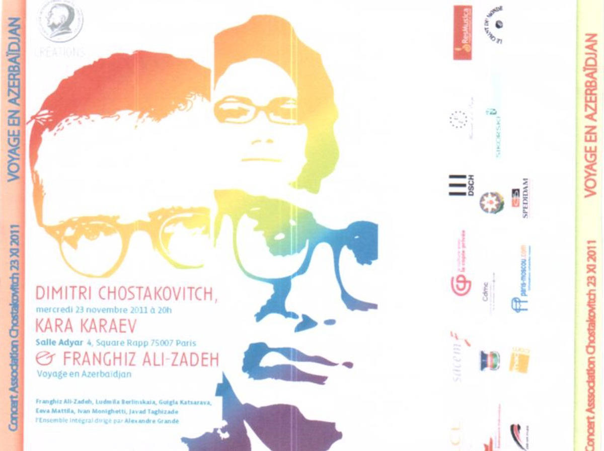 В Париже состоялся концерт "Шостакович – Гараев – Ализаде" (ФОТО)