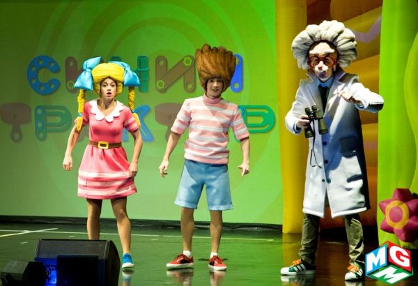 Невероятный интерес и восторг - "Синий трактор" в Баку (ФОТО)