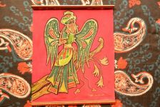 Красочные шелковые кялагаи с рисунками - языком жестов. International Day of Disabled Persons в Баку (ФОТО)