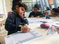 Красочные шелковые кялагаи с рисунками - языком жестов. International Day of Disabled Persons в Баку (ФОТО)