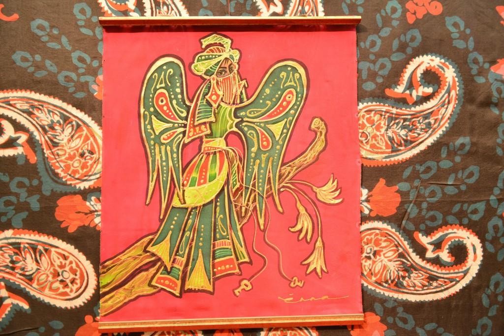 Красочные шелковые кялагаи с рисунками - языком жестов. International Day of Disabled Persons в Баку (ФОТО)