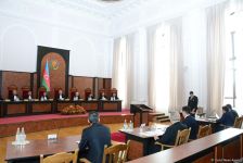 Проходит заседание Пленума Конституционного суда Азербайджана - рассматривается запрос о соответствии роспуска парламента Конституции (ФОТО) (ОБНОВЛЕНО)