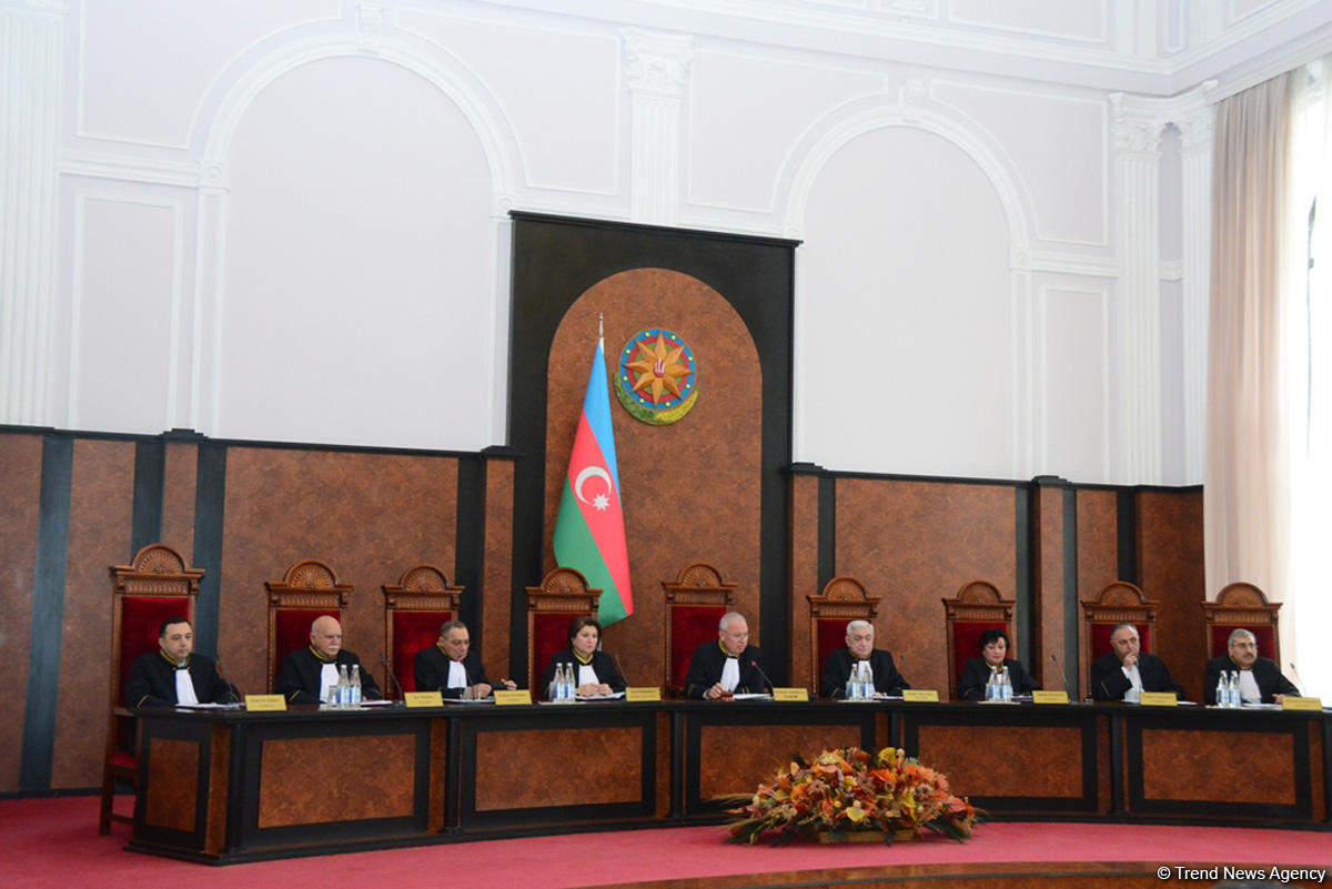 Проходит заседание Пленума Конституционного суда Азербайджана - рассматривается запрос о соответствии роспуска парламента Конституции (ФОТО) (ОБНОВЛЕНО)