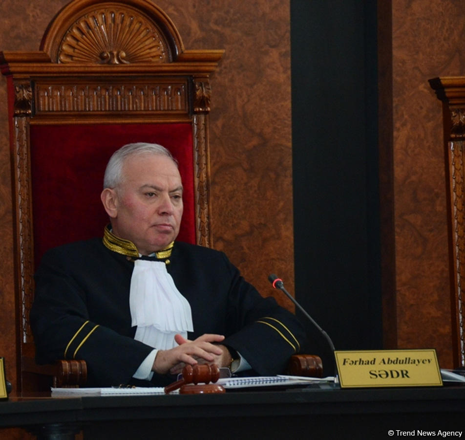 Проходит заседание Пленума Конституционного суда Азербайджана - рассматривается запрос о соответствии роспуска парламента Конституции (ФОТО) (ОБНОВЛЕНО)