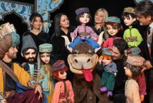 "Семь гранатовых веток" в Баку - элементы театра теней и техника паркетной куклы (ФОТО)