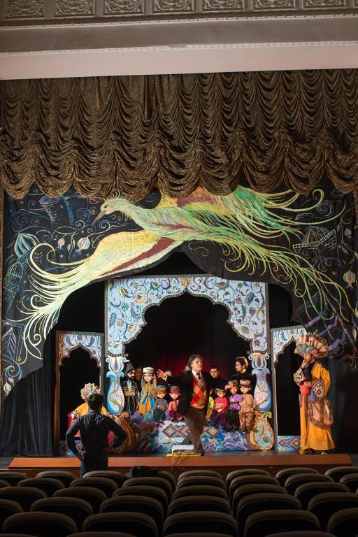 "Семь гранатовых веток" в Баку - элементы театра теней и техника паркетной куклы (ФОТО)