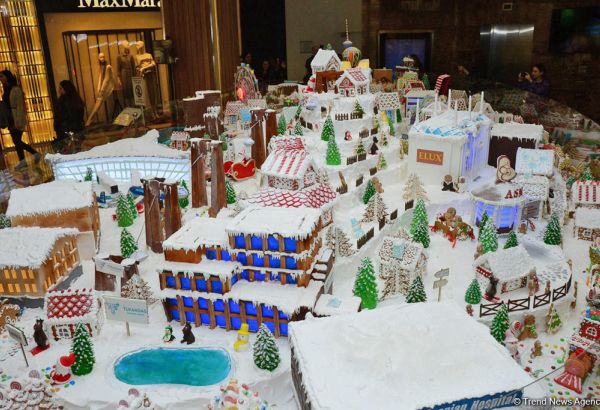 Издательский дом Nargis представил Gingerbread City – сладкое чудо в Баку (ФОТО)