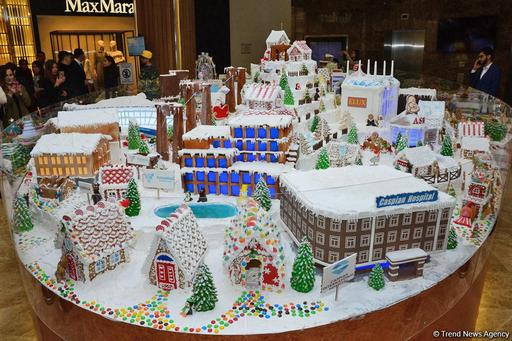 Издательский дом Nargis представил Gingerbread City – сладкое чудо в Баку (ФОТО)