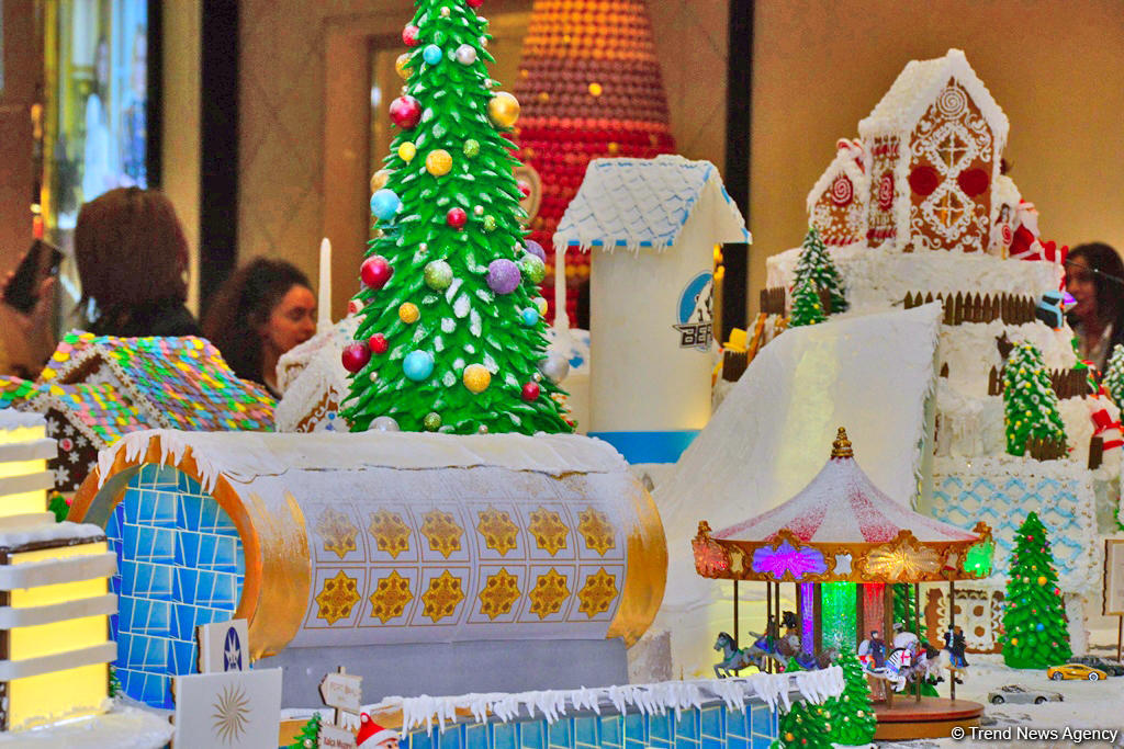 Издательский дом Nargis представил Gingerbread City – сладкое чудо в Баку (ФОТО)