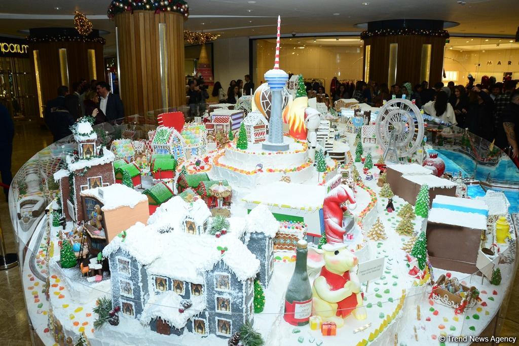 Издательский дом Nargis представил Gingerbread City – сладкое чудо в Баку (ФОТО)