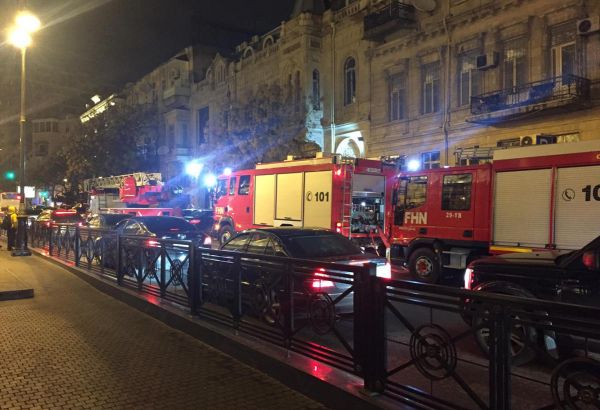 В посольстве Ирана в Азербайджане произошло задымление (ФОТО)