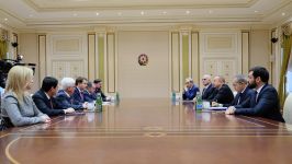 Президент Ильхам Алиев принял делегацию во главе с министром экономического развития России (ФОТО)