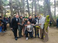 Ботанический сад Баку превратился в сказочный лес с Амазонками, Лешим и Баба-ягой (ВИДЕО, ФОТО)