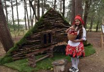 Ботанический сад Баку превратился в сказочный лес с Амазонками, Лешим и Баба-ягой (ВИДЕО, ФОТО)