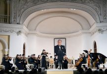 В Филармонии прошел вечер, посвященный памяти общенационального лидера Гейдара Алиева (ФОТО)