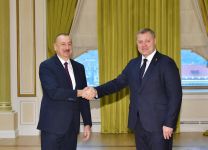 Президент Ильхам Алиев принял губернатора Астраханской области (ФОТО)