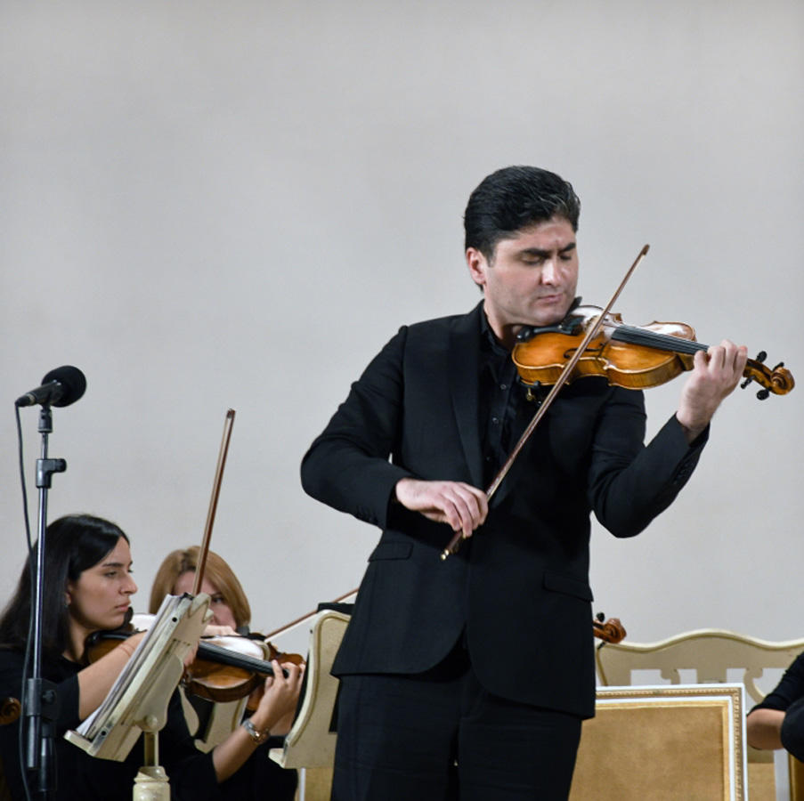 В Филармонии прошел вечер, посвященный памяти общенационального лидера Гейдара Алиева (ФОТО)