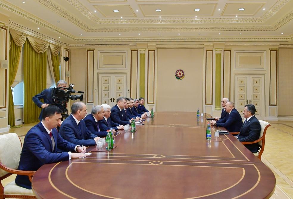 Президент Ильхам Алиев принял губернатора Астраханской области (ФОТО)
