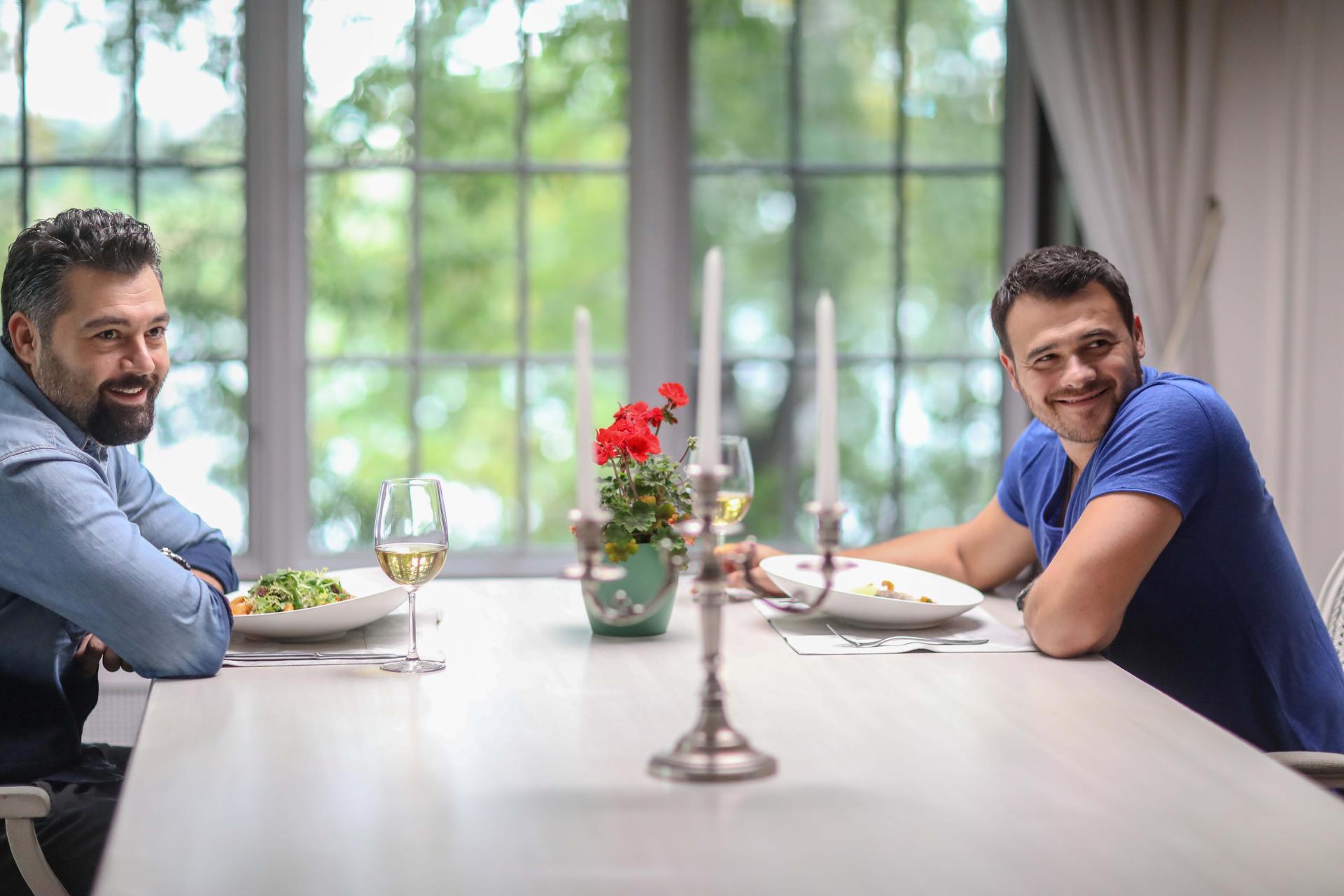 Смотрите, не пожалеете! Экстрим! Эмин Агаларов и Алексей Чумаков на крыше небоскреба (ВИДЕО, ФОТО)