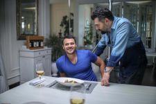 Смотрите, не пожалеете! Экстрим! Эмин Агаларов и Алексей Чумаков на крыше небоскреба (ВИДЕО, ФОТО)