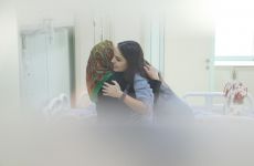 Вице-президент Фонда Гейдара Алиева Лейла Алиева навестила детей, получающих лечение в Детской клинике Национального центра онкологии (ФОТО)