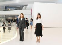 Первая леди Украины  ознакомилась с Центром Гейдара Алиева (ФОТО)
