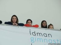 Члены национальной сборной Азербайджана по художественной гимнастике встретились с юными спортсменками (ФОТО)