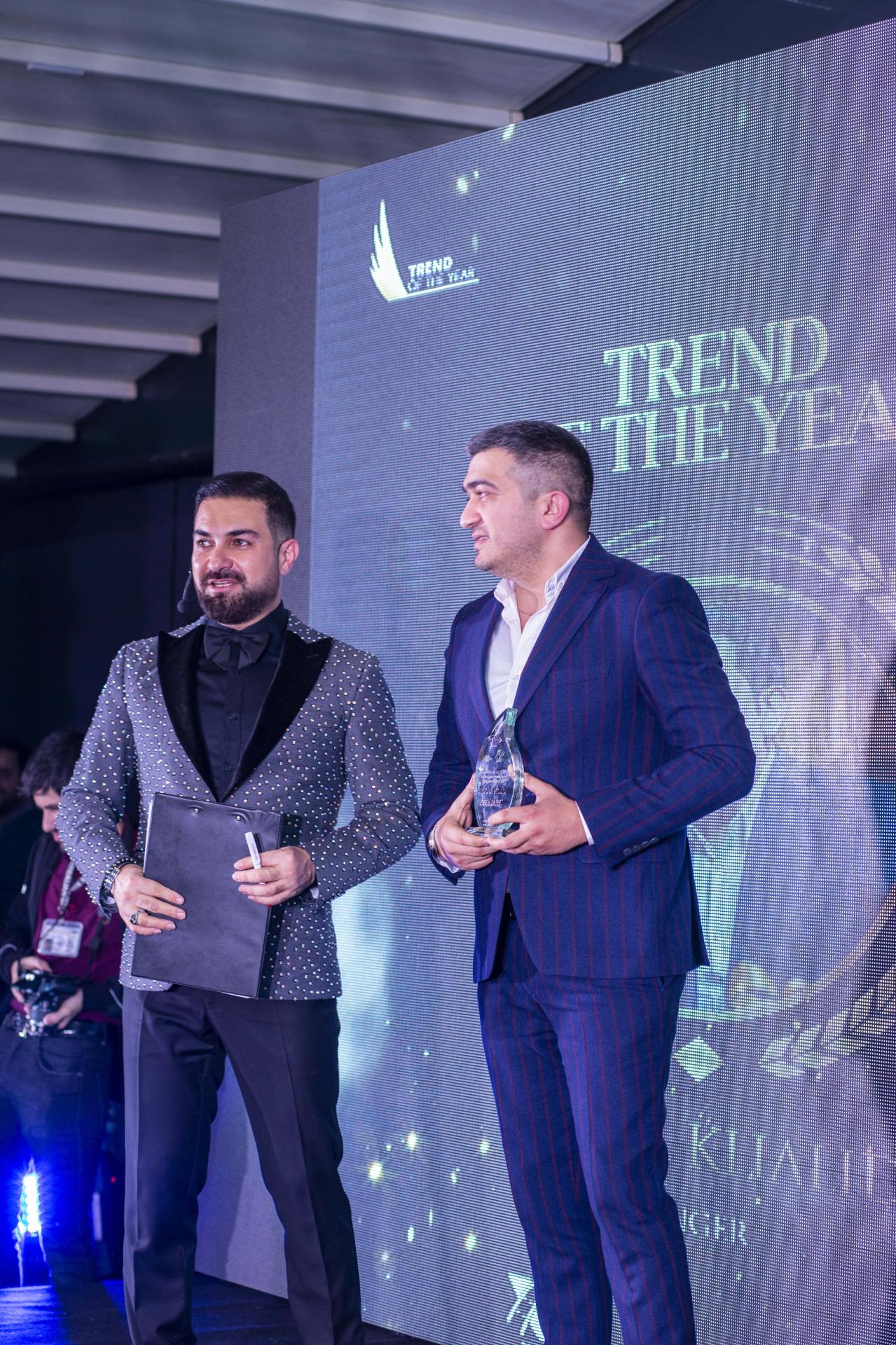 В Баку прошла церемония награждения Трендовых лауреатов 2019 года (ФОТО)