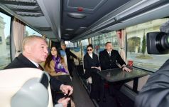 Президент Ильхам Алиев принял участие в открытии Центральной бульварной улицы в «Баку Белый город» (ФОТО)