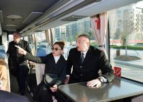 Президент Ильхам Алиев принял участие в открытии Центральной бульварной улицы в «Баку Белый город» (ФОТО)
