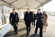 Президент Ильхам Алиев принял участие в открытии Центральной бульварной улицы в «Баку Белый город» (ФОТО)