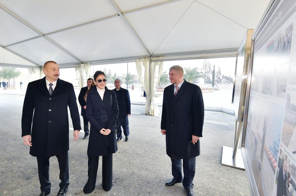 Президент Ильхам Алиев принял участие в открытии Центральной бульварной улицы в «Баку Белый город» (ФОТО)