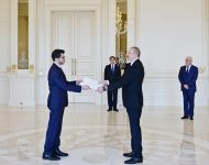 Президент Ильхам Алиев принял верительные грамоты нового посла Израиля (ФОТО)