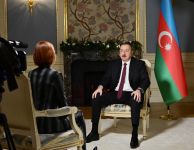 Президент Ильхам Алиев дал интервью телеканалу «Россия-24» (ФОТО)