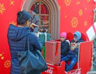 Предновогодний Баку в сверкании огней (ФОТОРЕПОРТАЖ)