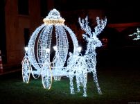 Предновогодний Баку в сверкании огней (ФОТОРЕПОРТАЖ)