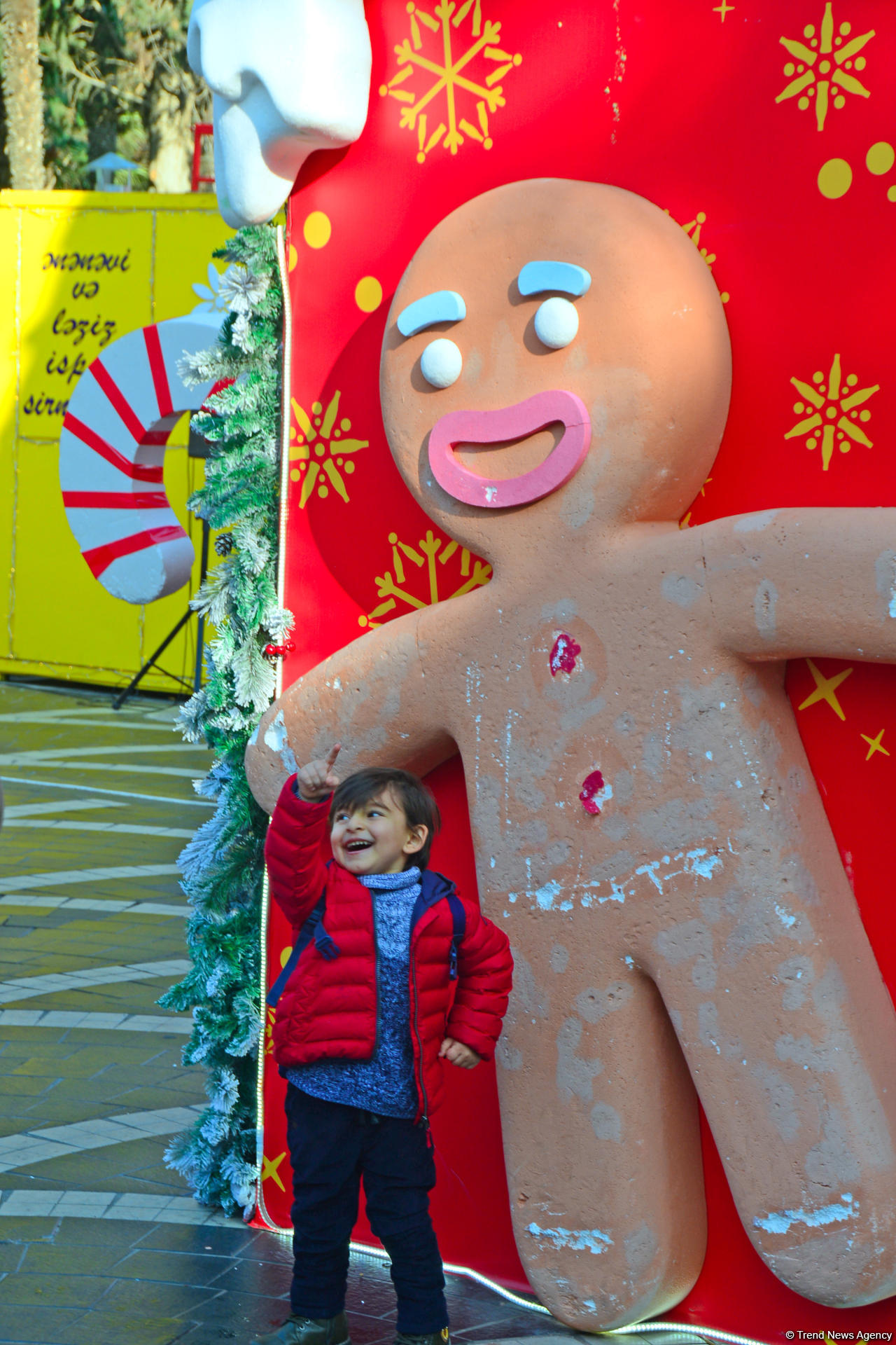 Предновогодний Баку в сверкании огней (ФОТОРЕПОРТАЖ)