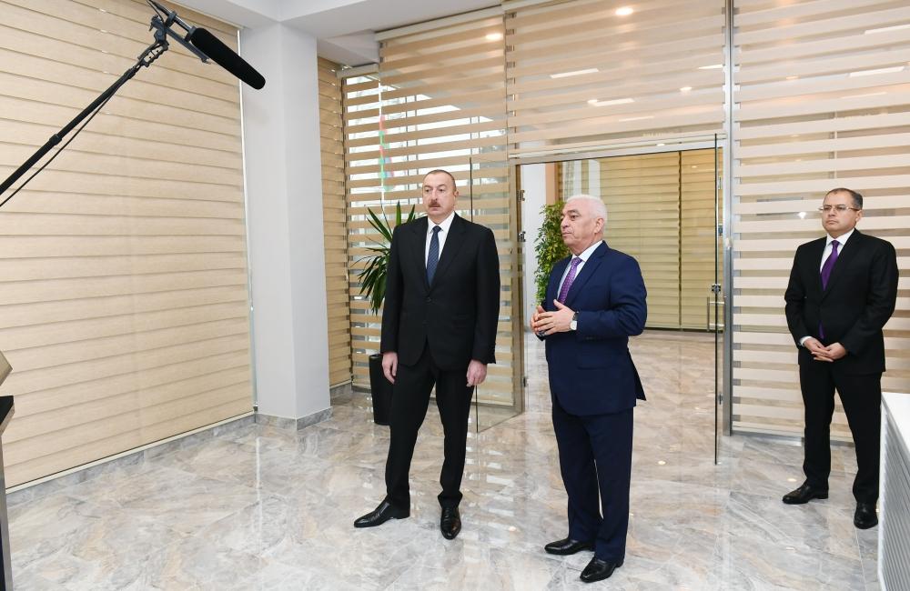Президент Ильхам Алиев принял участие в открытии подстанций «Мушфиг» и «Забрат» (ФОТО) (версия 3)