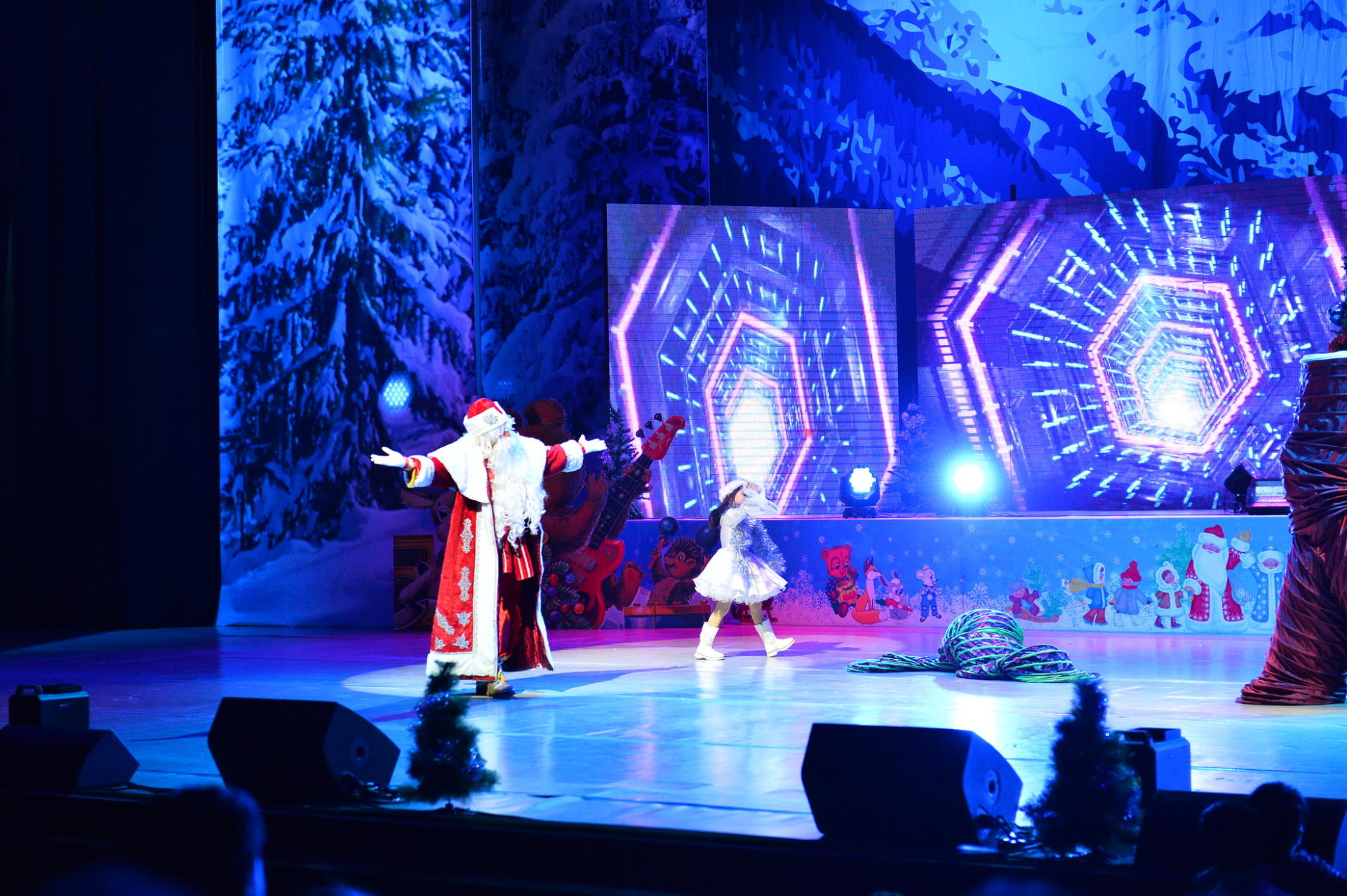 Новогодний карнавал в Баку (ФОТО)