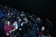 Оригинальная презентация фильма в Баку … со штангой и тяжелоатлетами (ВИДЕО, ФОТО)