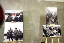 В Бакинском метро открылась фотовыставка "30 лет кровавой истории 20 Января" (ФОТО)