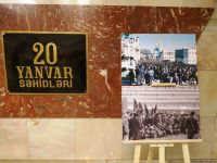 В Бакинском метро открылась фотовыставка "30 лет кровавой истории 20 Января" (ФОТО)