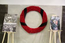 В Бакинском метро открылась фотовыставка "30 лет кровавой истории 20 Января" (ФОТО)