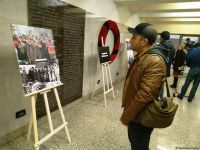 В Бакинском метро открылась фотовыставка "30 лет кровавой истории 20 Января" (ФОТО)