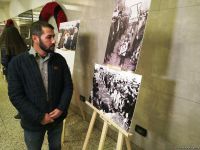 В Бакинском метро открылась фотовыставка "30 лет кровавой истории 20 Января" (ФОТО)