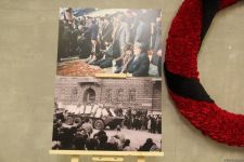 В Бакинском метро открылась фотовыставка "30 лет кровавой истории 20 Января" (ФОТО)